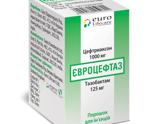 Euroceftaz 1000 mg/125 mg image
