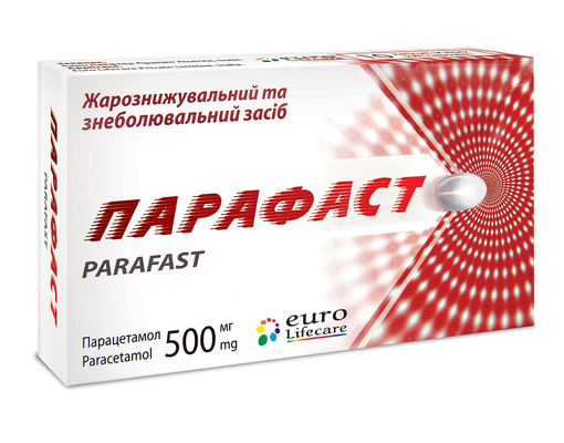 Parafast 500 mg image