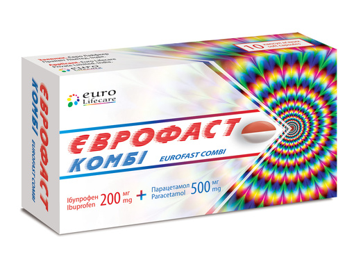 Eurofast Combi 200 mg, 500 mg image